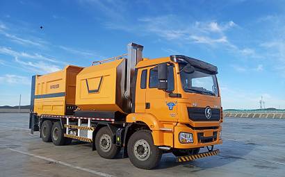 Why does the power of the synchronous gravel sealing truck deteriorate